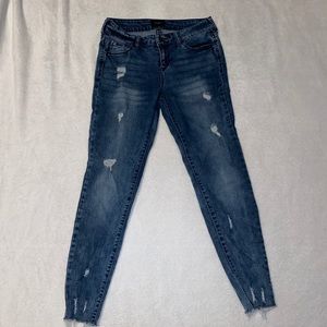 Celebrity Pink Mid Rise Skinny Jeans